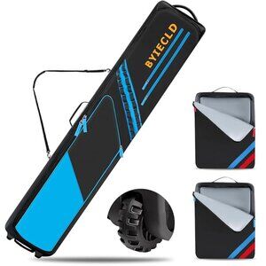 Snowboard Bag with Wheels Padded Waterproof